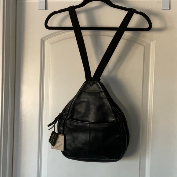 Genuine Leather Backpack - Picture 3 of 6